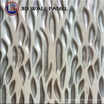 Zhihua 3D relieve decorativo interior panel de pared de MDF